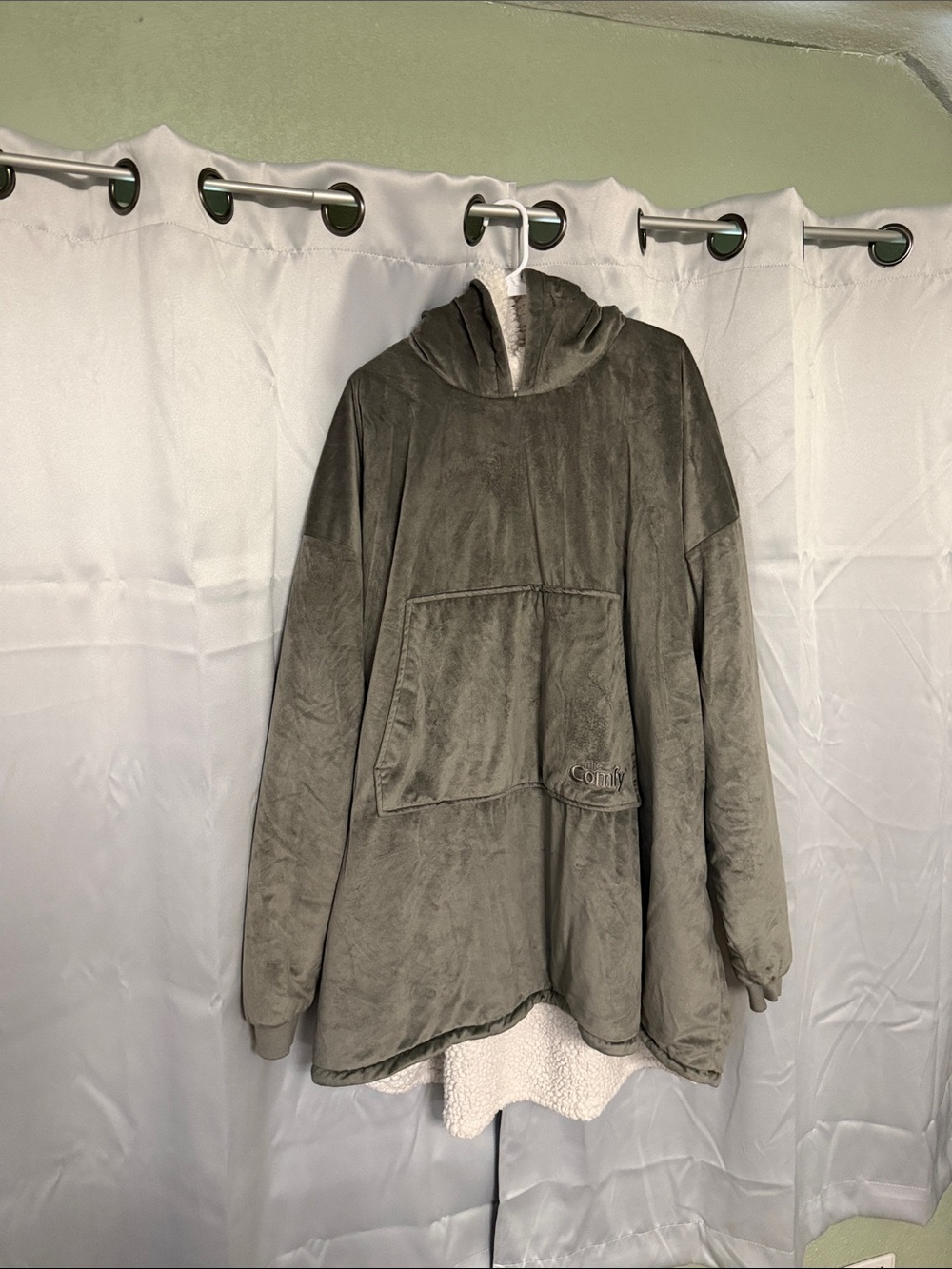 The Comfy - Blanket Hoodie - Gray - Picture 3 of 6